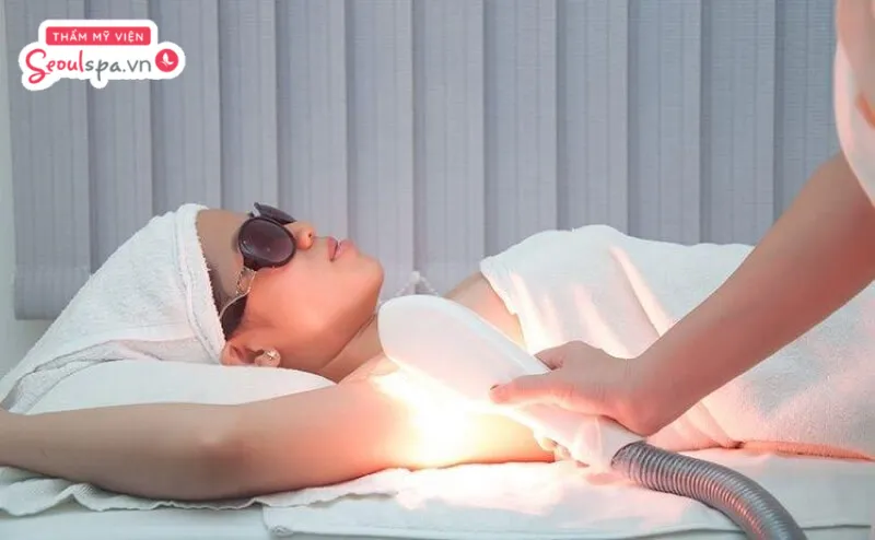 Thẩm mỹ viện SeoulSpa.Vn là địa chỉ triệt lông nách uy tín ứng dụng công nghệ hiện đại