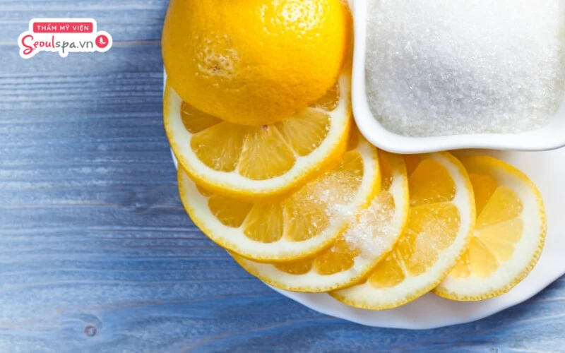 Kết hợp chanh và đường là công thức làm sáng da và làm sạch lông nách hiệu quả