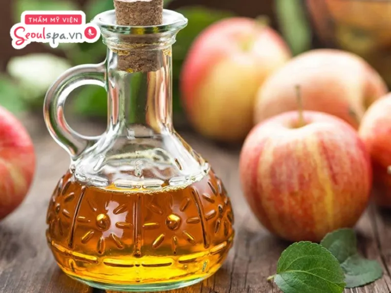Giấm táo chứa nhiều vitamin A, C, E