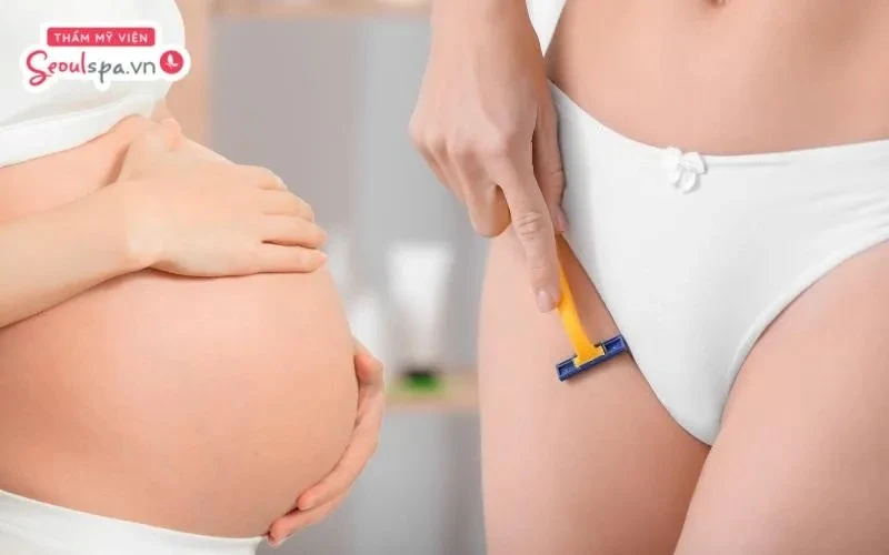 Có bầu triệt lông bikini được không còn tùy thuộc vào từng giai đoạn mang thai cũng như cơ địa của mẹ bầu