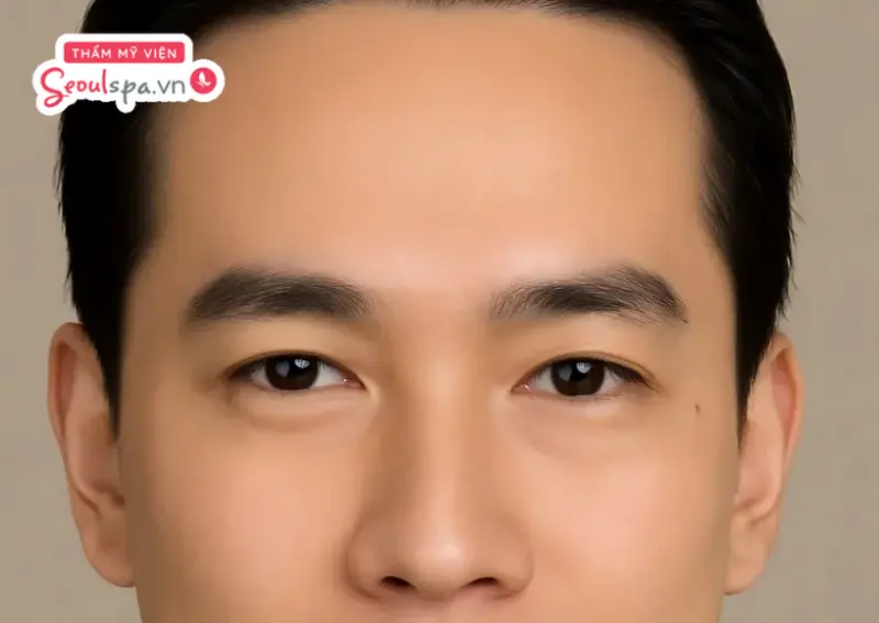 Ấn đường rộng, đầy đặn với sắc khí sáng được cho là dễ gặp nhiều may mắn trong tài chính và công việc