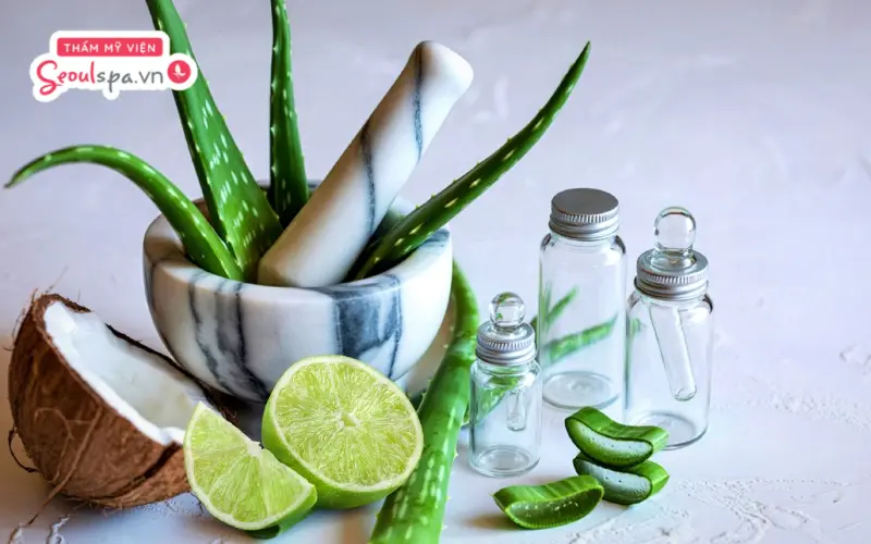 Sử dụng nguyên liệu thiên nhiên phù hợp giúp dưỡng ẩm và hỗ trợ chân mày mềm mại, bóng khỏe hơn