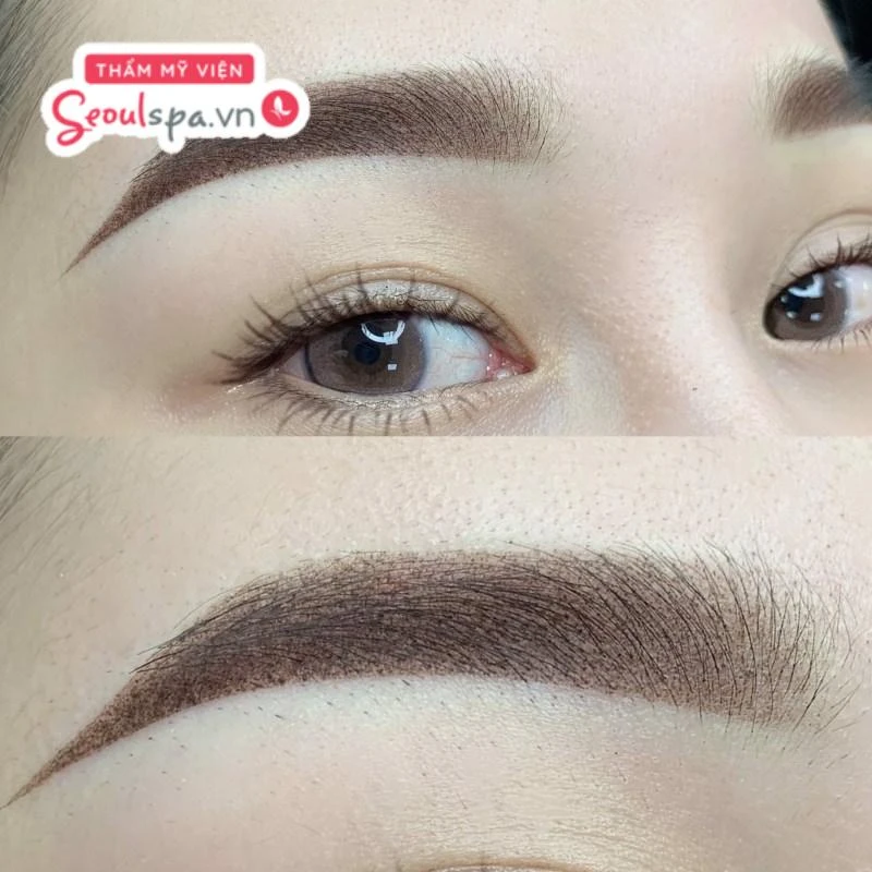 Chân mày tán bột có thể giữ được từ 1 - 3 năm tùy theo cơ địa, chất lượng mực và cách chăm sóc chân mày từng người