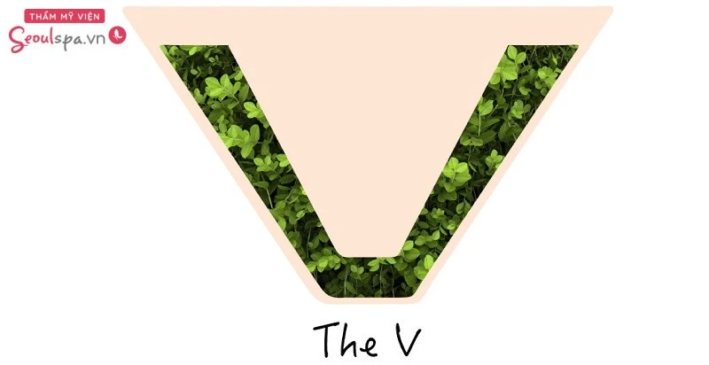 Tạo hình bikini chữ V giúp cô bé khô thoáng và thoải mái