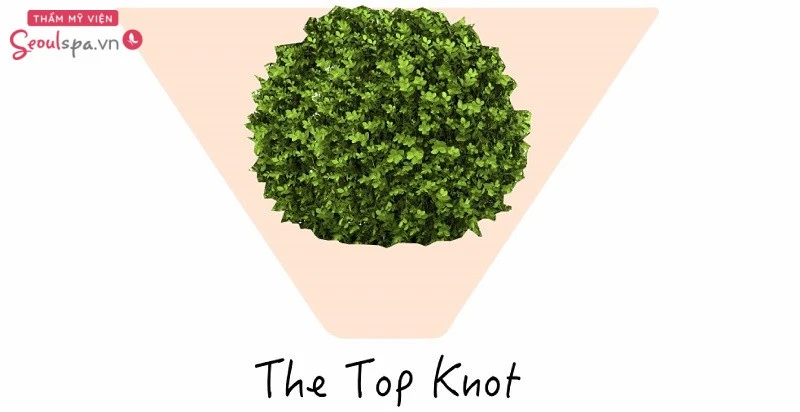 Tạo hình triệt lông vùng kín Top Knot gọn gàng, đơn giản