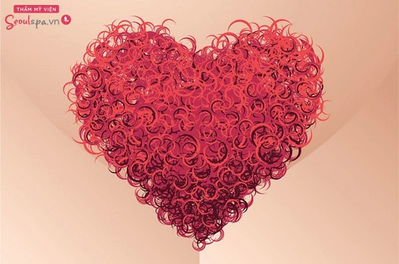 Tạo hình bikini hình trái tim trở nên phổ biến hiện nay