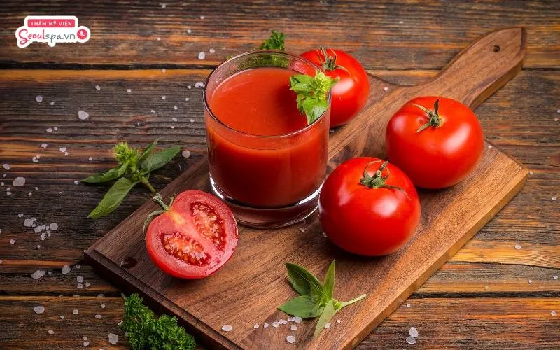 Sử dụng cà chua tẩy lông là cách đơn giản và hiệu quả giúp loại bỏ lông mọc trên cơ thể an toàn tại nhà