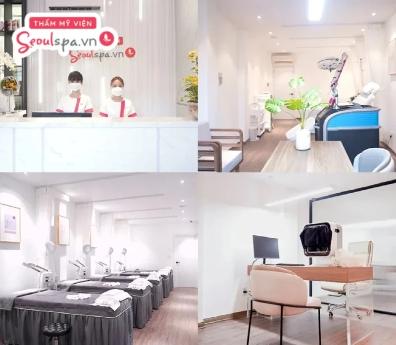 Cơ sở vật chất tích hợp trang thiết bị và máy móc hiện đại tại Thẩm mỹ viện SeoulSpa.Vn
