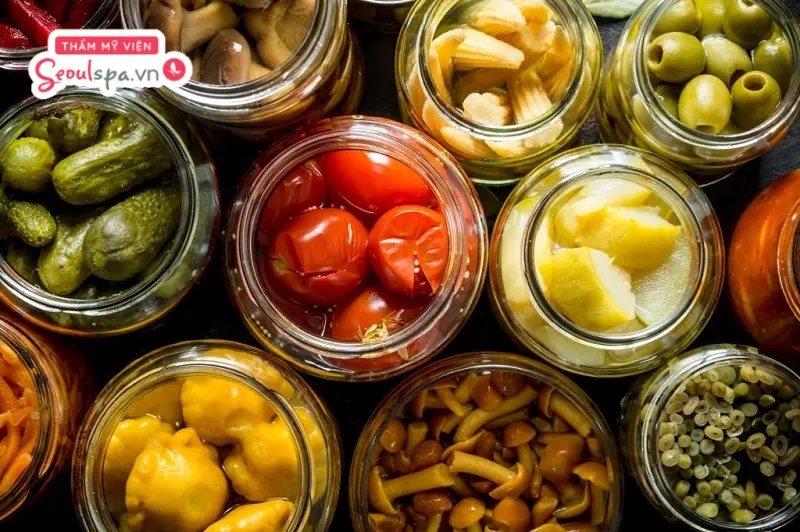 Những thực phẩm nên men có thể khiến vùng lông mày chậm phục hồi, màu lên không đều