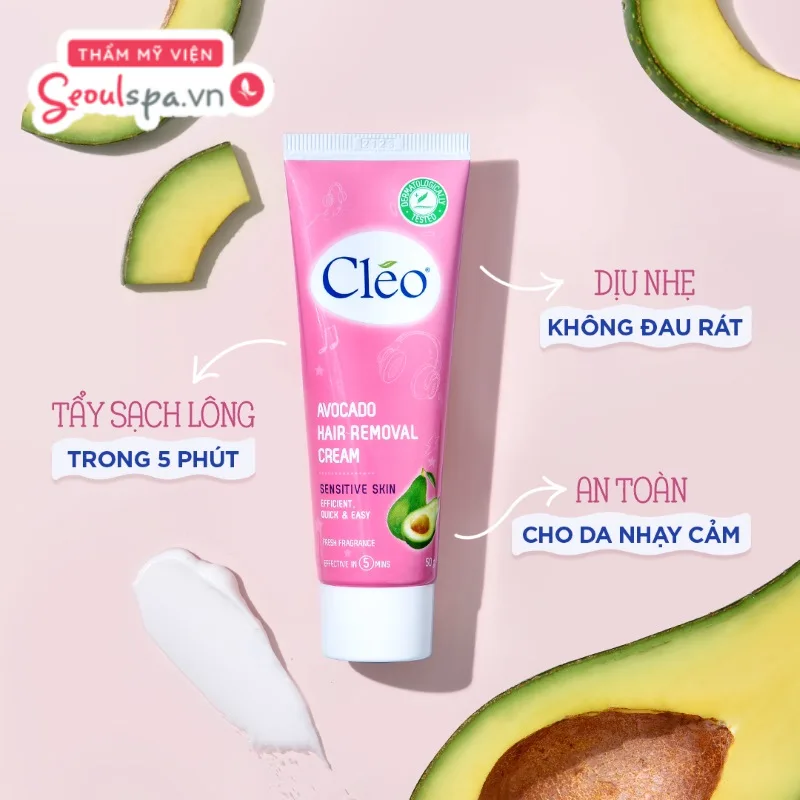 Cleo là thương hiệu uy tín cung cấp sản phẩm kem tẩy lông dịu nhẹ, an toàn và phù hợp với làn da nhạy cảm mẹ bầu 