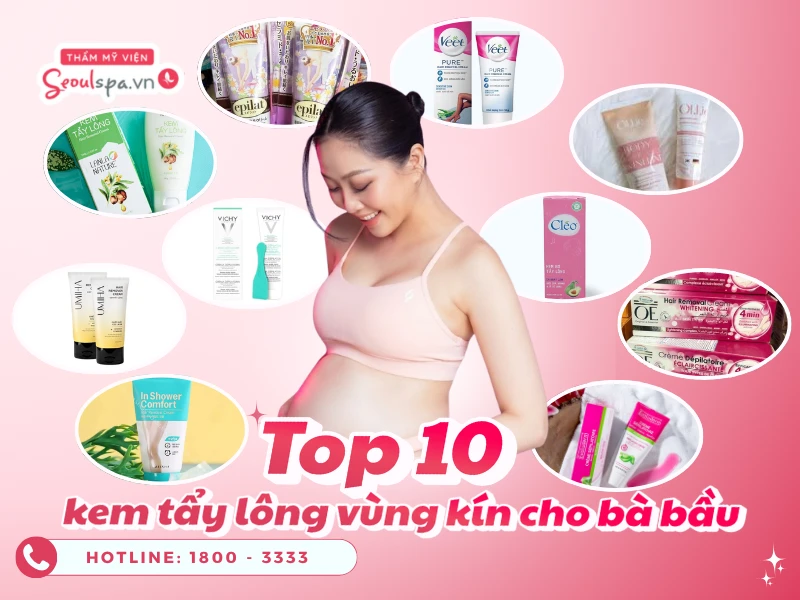 Kem tẩy lông vùng kín cho bà bầu