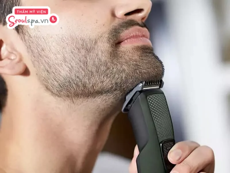 Tạo kiểu râu đơn giản qua những bước trên