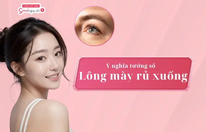 Tướng lông mày rủ xuống ở cả nam và nữ có ý nghĩa gì?