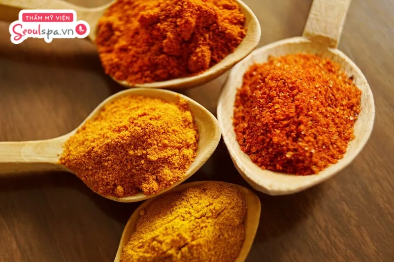 Tinh bột nghệ có công dụng hỗ trợ tẩy lông hiệu quả