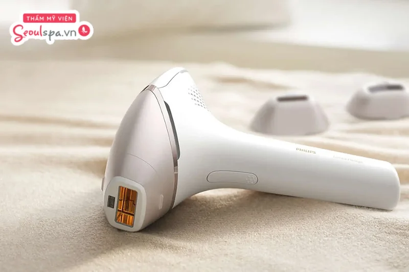 Máy triệt lông laser có khả năng tác động trực tiếp vào nang lông