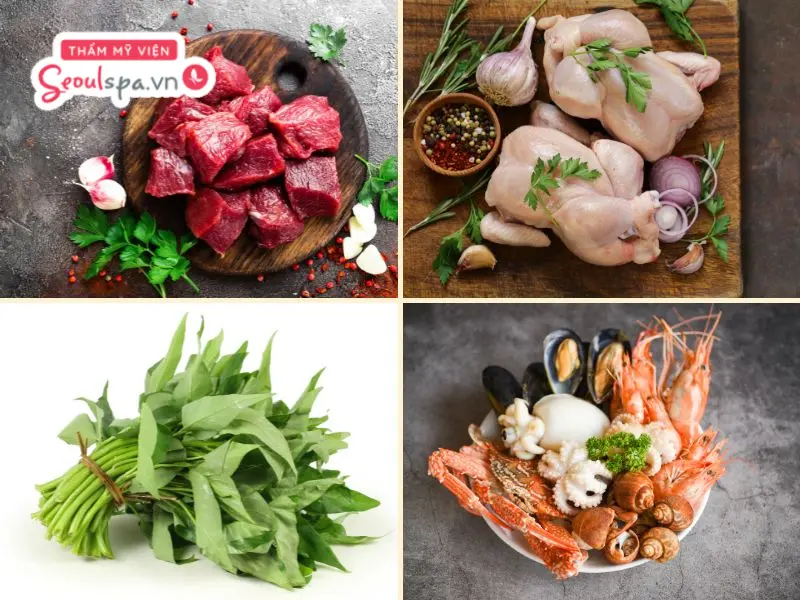 Các loại thực phẩm cần kiêng sau phun mày