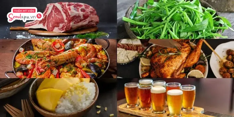 Sau khi phun mày nano bạn cần kiêng các thực phẩm này để tránh gây mưng mủ, sẹo, viêm mủ