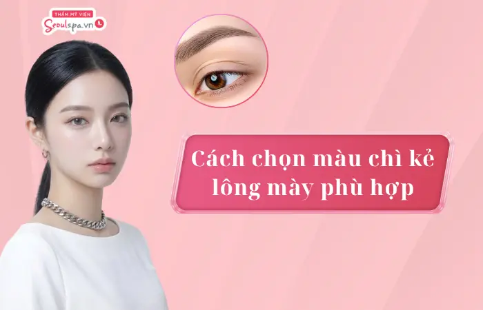 Cách chọn màu chì kẻ lông mày phù hợp với màu da và màu tóc