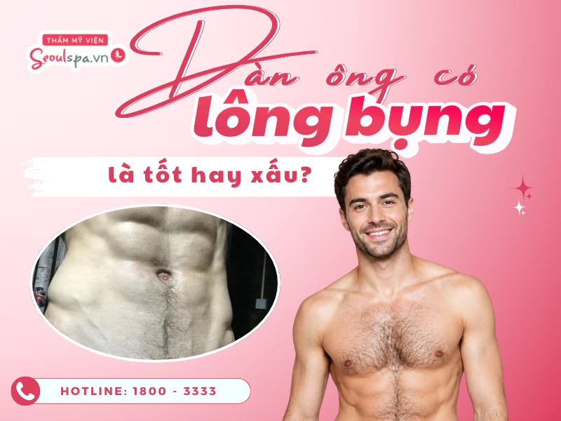 Đàn ông có lông bụng tốt hay xấu