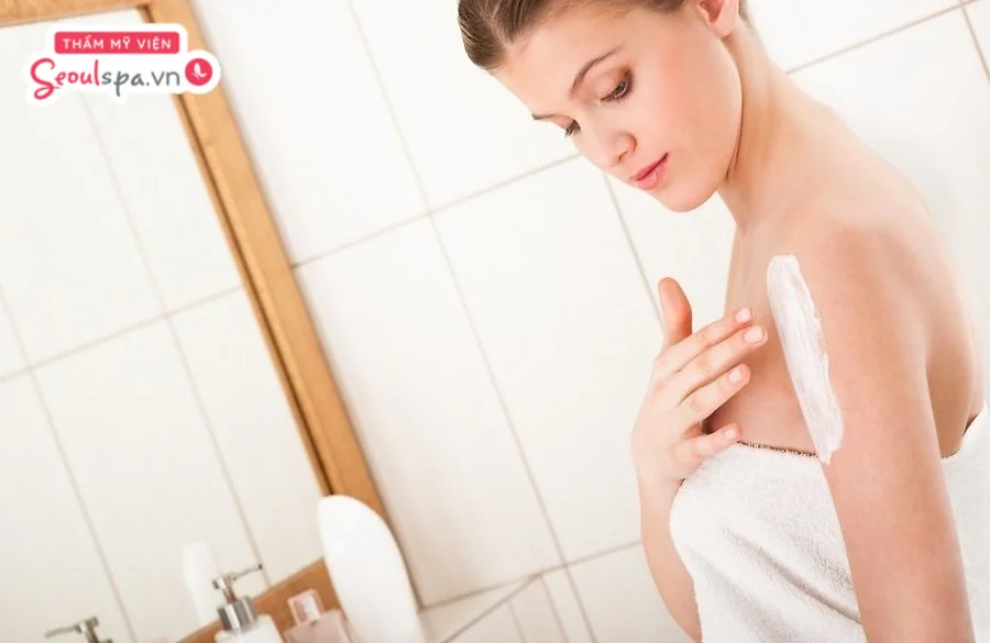 Không nên sử dụng mỹ phẩm trong 2 ngày sau khi triệt lông