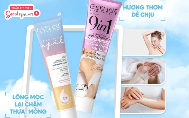 Đây là sản phẩm đến từ thương hiệu Eveline của Ba Lan, được thiết kế dành riêng cho làn da nhạy cảm