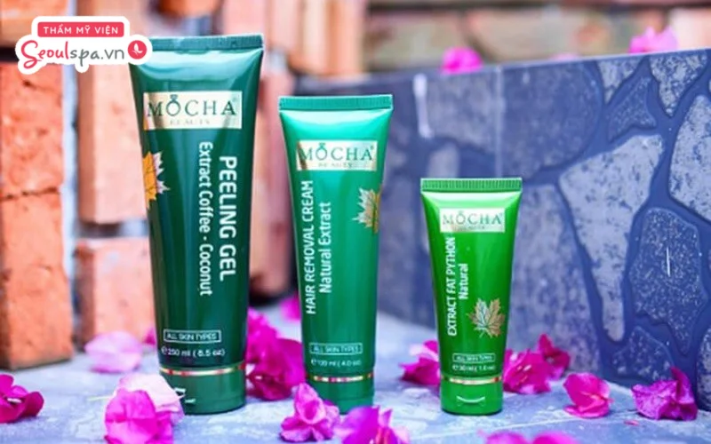 Kem tẩy lông mặt thảo mộc Mocha là sản phẩm có thành phần thiên nhiên, an toàn cho làn da phụ nữ Á Đông