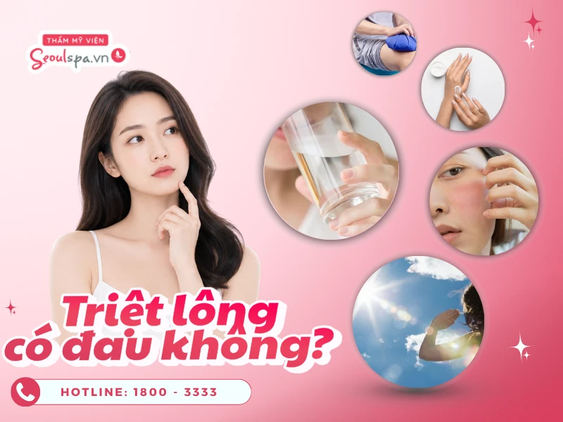 Triệt lông có đau không