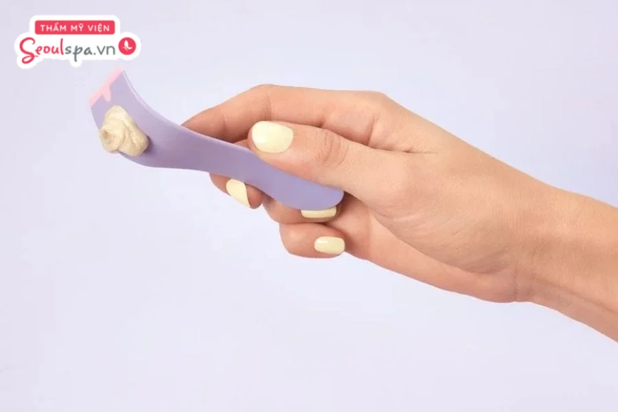 Dùng kem giúp tẩy sạch lông ngón tay nhanh chóng, dịu nhẹ