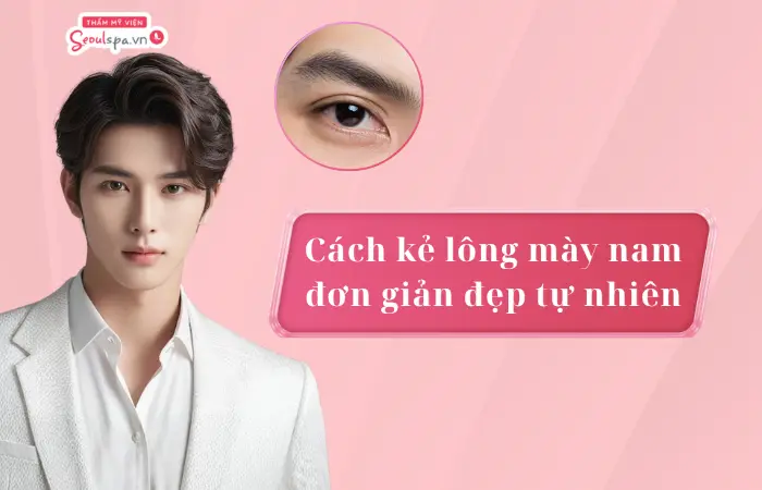 Cách kẻ lông mày nam đơn giản và đẹp tự nhiên