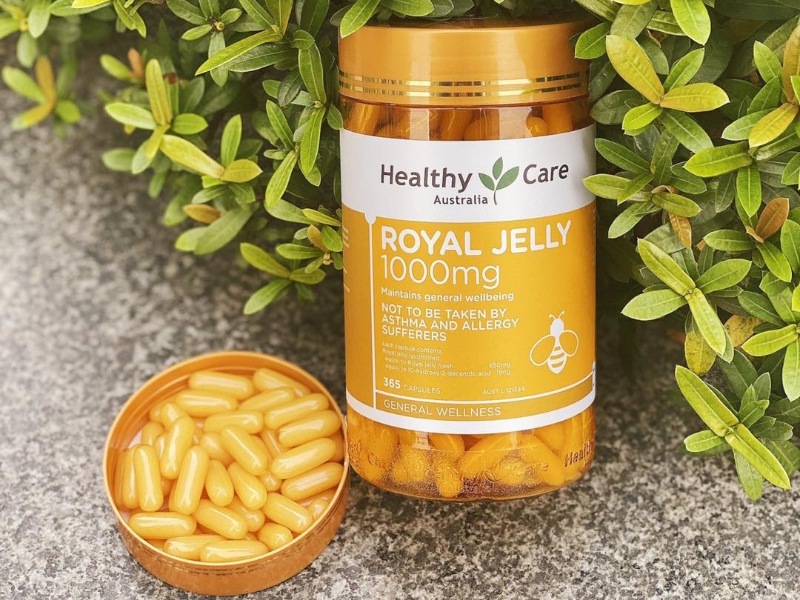 Viên uống sữa ong chúa Healthy Care Royal Jelly 1000mg