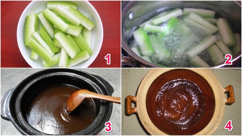 Bạn có thể làm cao bí đao bằng rượu, bí đao và mật ong