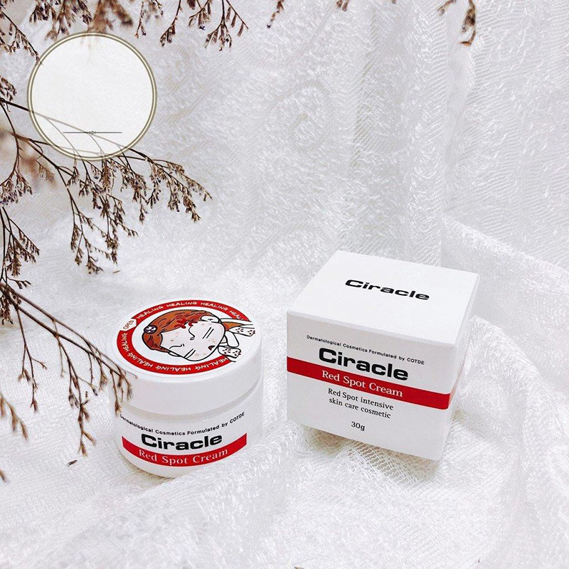 Ciracle Red Spot Cream giúp loại bỏ mụn hiệu quả