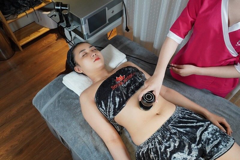 Seoul Spa luôn sử dụng máy móc giảm béo hiện đại