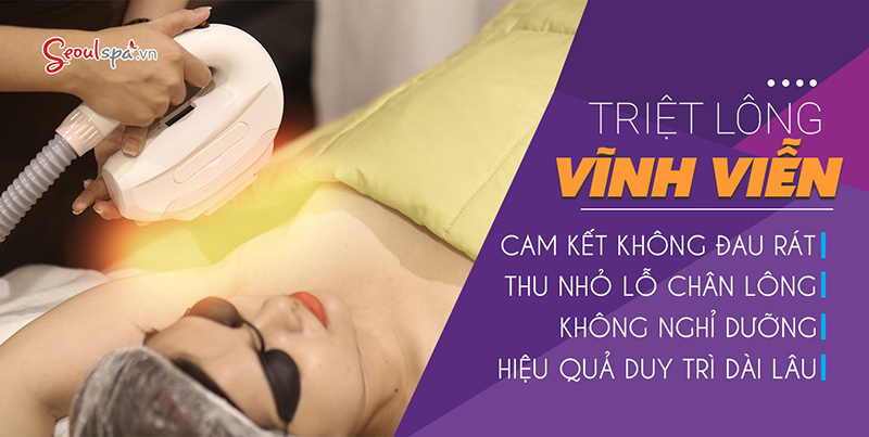Triệt lông vĩnh viễn tại Seoul Spa