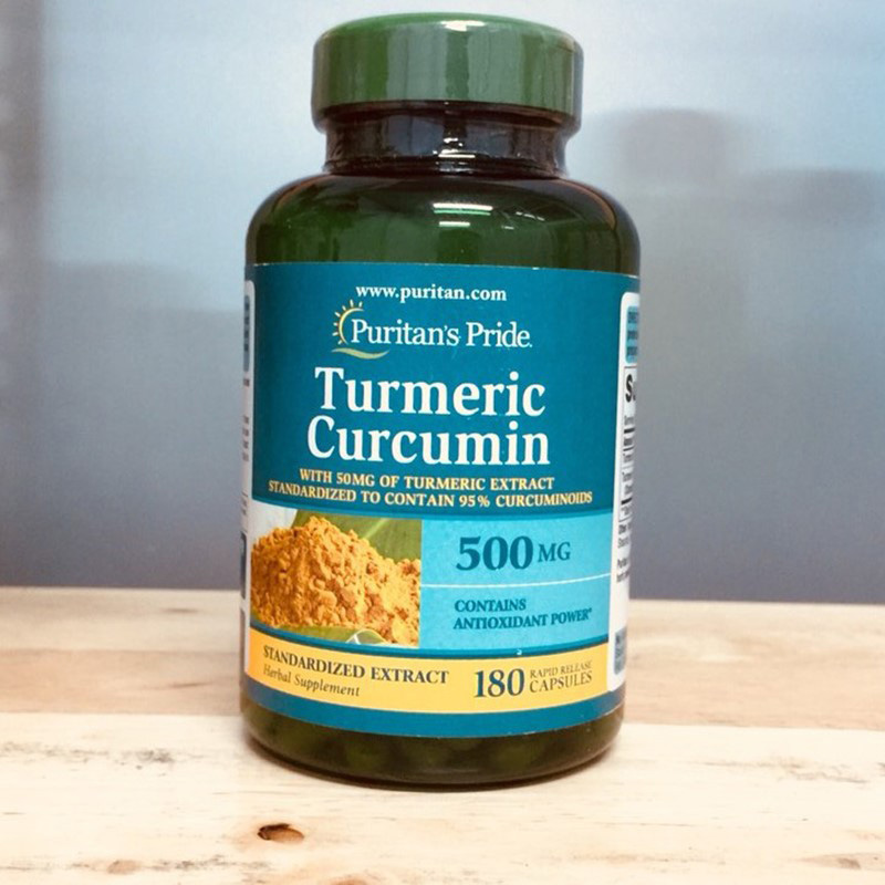 Turmeric Curcumin giúp loại bỏ mụn nội tiết giúp da căng mịn, sạch mụn