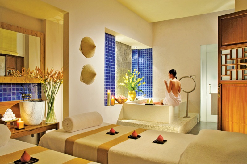 Không gian phòng dịch vụ của Aqua Spa
