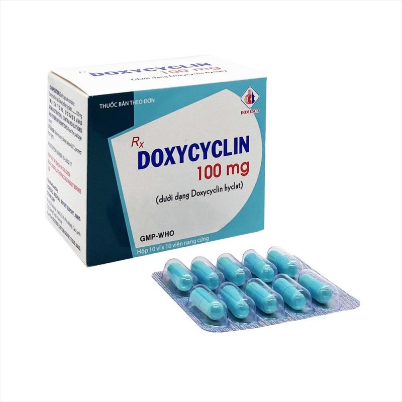 Thuốc Doxycycline là một loại kháng sinh giúp điều trị các loại mụn mủ, mụn bọc, mụn viêm