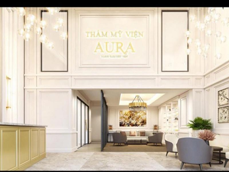 Cơ sở, nội thất bên trong thẩm mỹ viện Aura