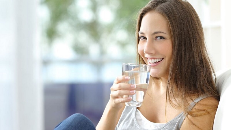 Nước ấm giúp đốt cháy mỡ thừa hiệu quả