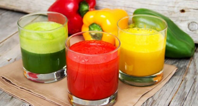 Nước ép ớt chuông vừa giải khát, vừa bổ dưỡng
