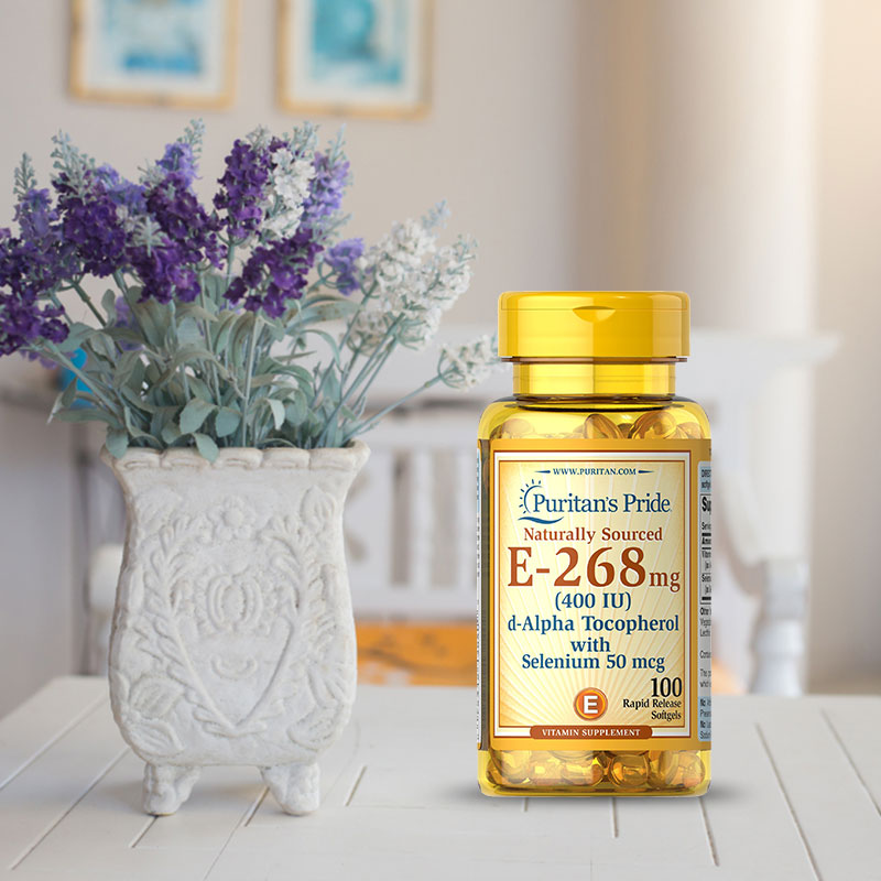 Vitamin E Puritan’s Pride phù hợp cho mọi loại da