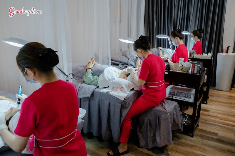 lưu ý khi đến seoul spa để điều trị mụn