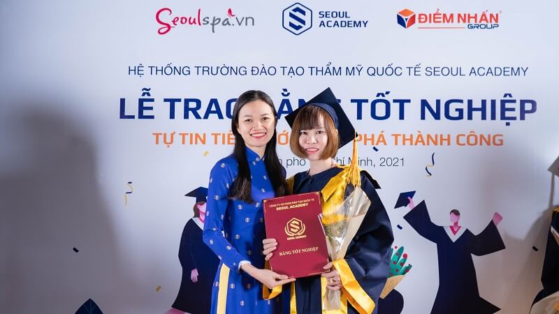 Bạn sẽ được nhận bằng tốt nghiệp sau các khóa học spa