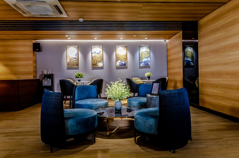 Không gian phòng chờ tại chi nhánh Seoul Spa Quận 10