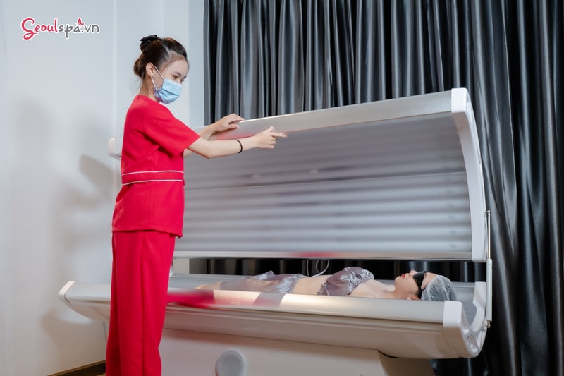 Phương pháp tắm trắng phi thuyền đem lại hiệu quả sau 1 liệu trình điều trị