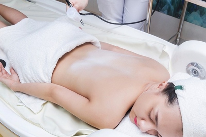 Công nghệ phun trắng Nano giúp da chắc khỏe, mịn màng hơn
