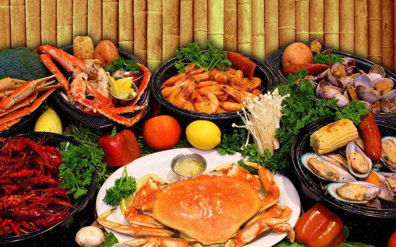 Có nhiều loại hải sản giúp giảm cân hiệu quả