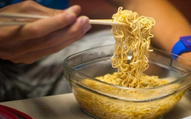 Mì tôm có chứa hàm lượng muối cao