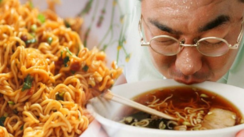 Mì tôm chứa nhiều chất béo bão hòa - nguyên nhân gây hại cho da