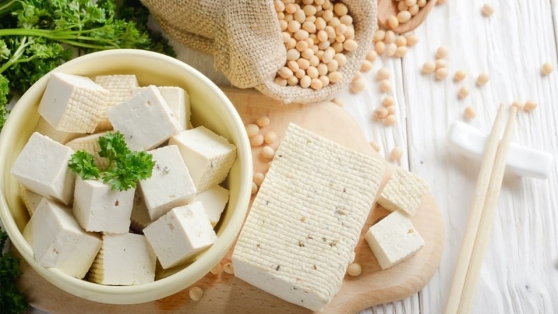 Đậu phụ có tác dụng tăng cường hoạt động của các cơ